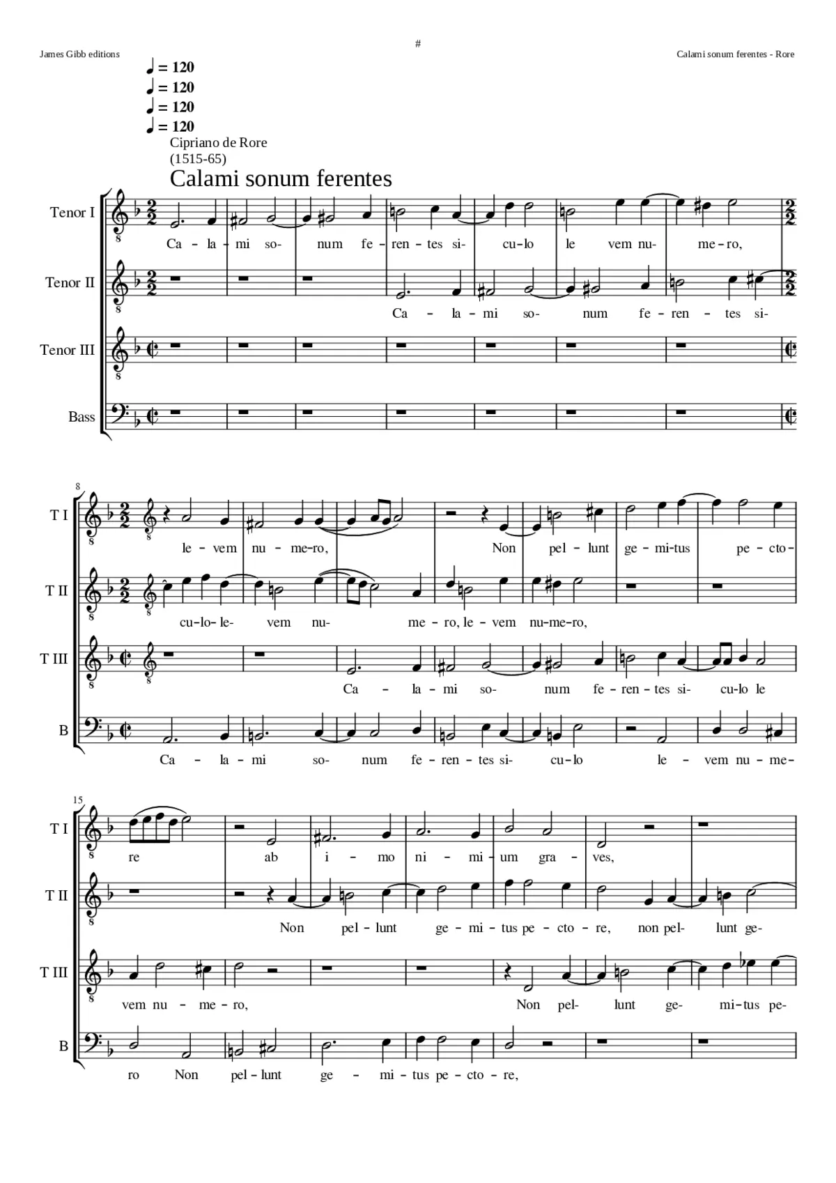 Calami sonum ferentes - Page 1