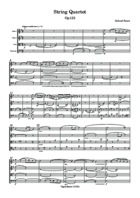 String Quartet, Op.121