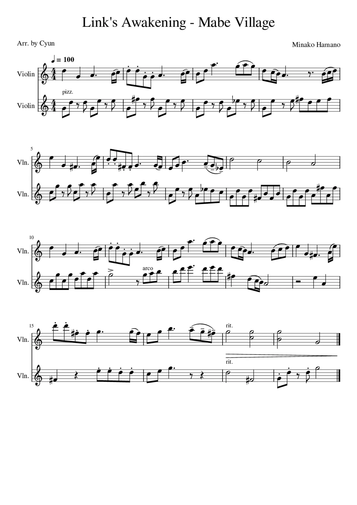 the legend of zelda links awakening - mabe village - Page 1