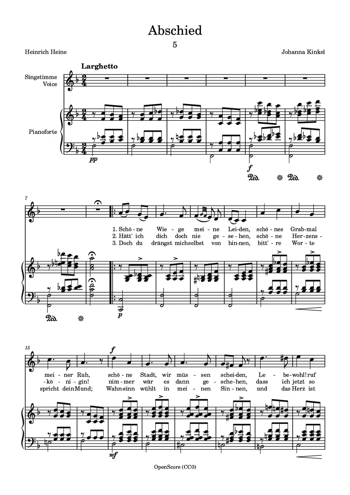 Abschied - Page 1