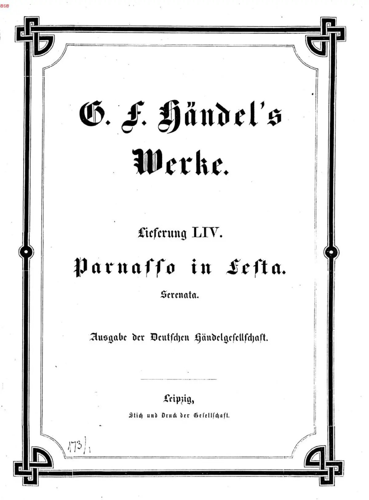Parnasso in festa - Page 1