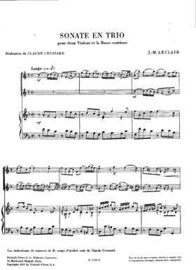 Trio Sonata op.4 no.4 in F major
