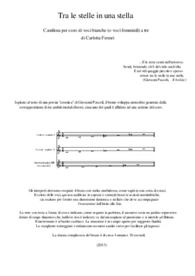 Tra le stelle in una stella