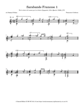 Sarabande Francese 1