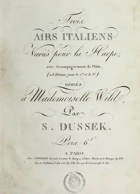 3 Italian Airs with Variations