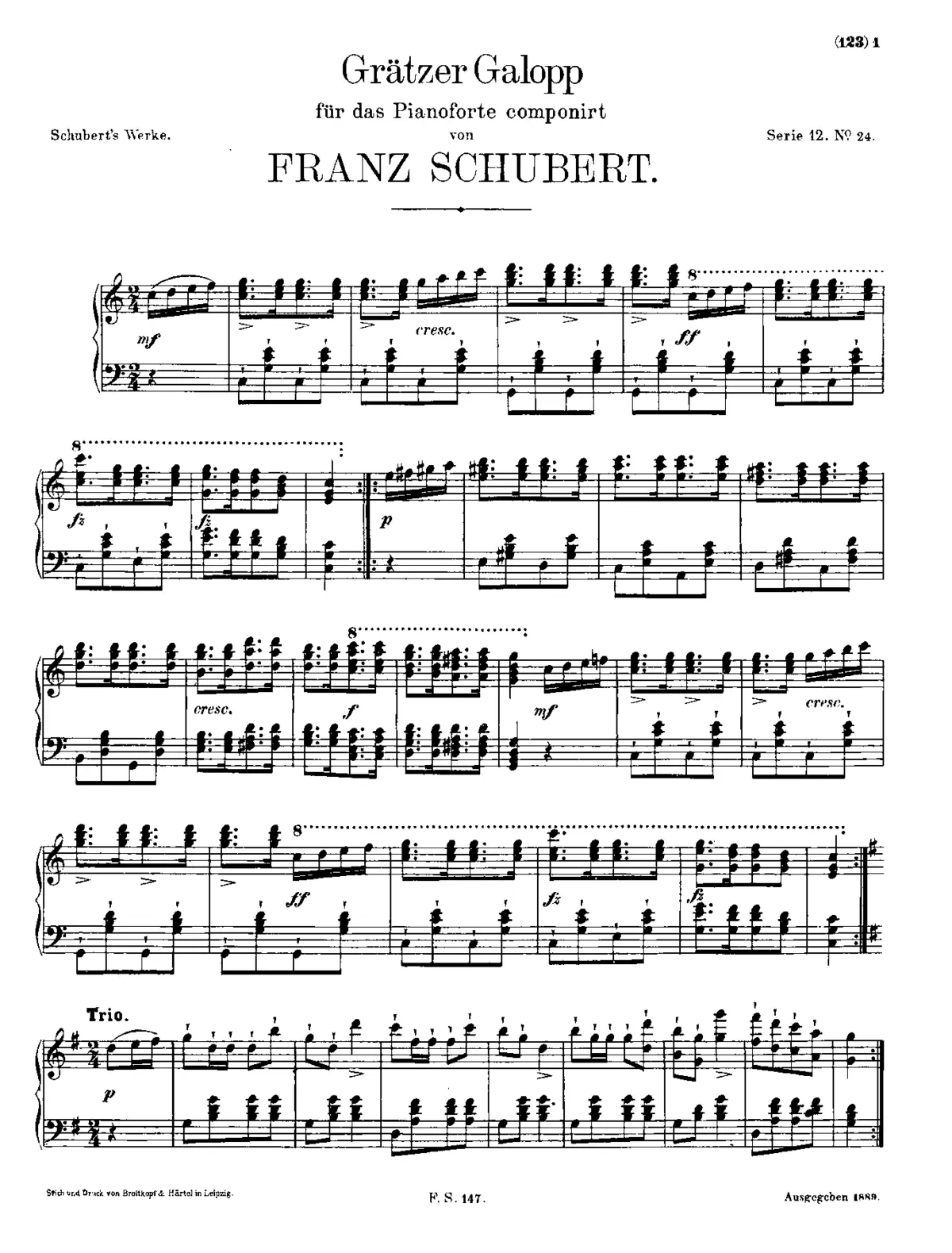 Graz Galop - Page 1