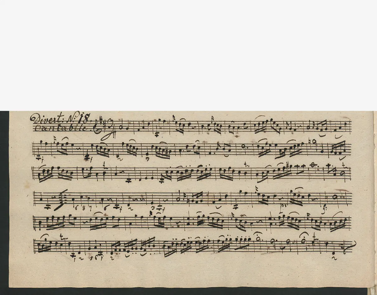 Baryton Trio in D major - Page 1