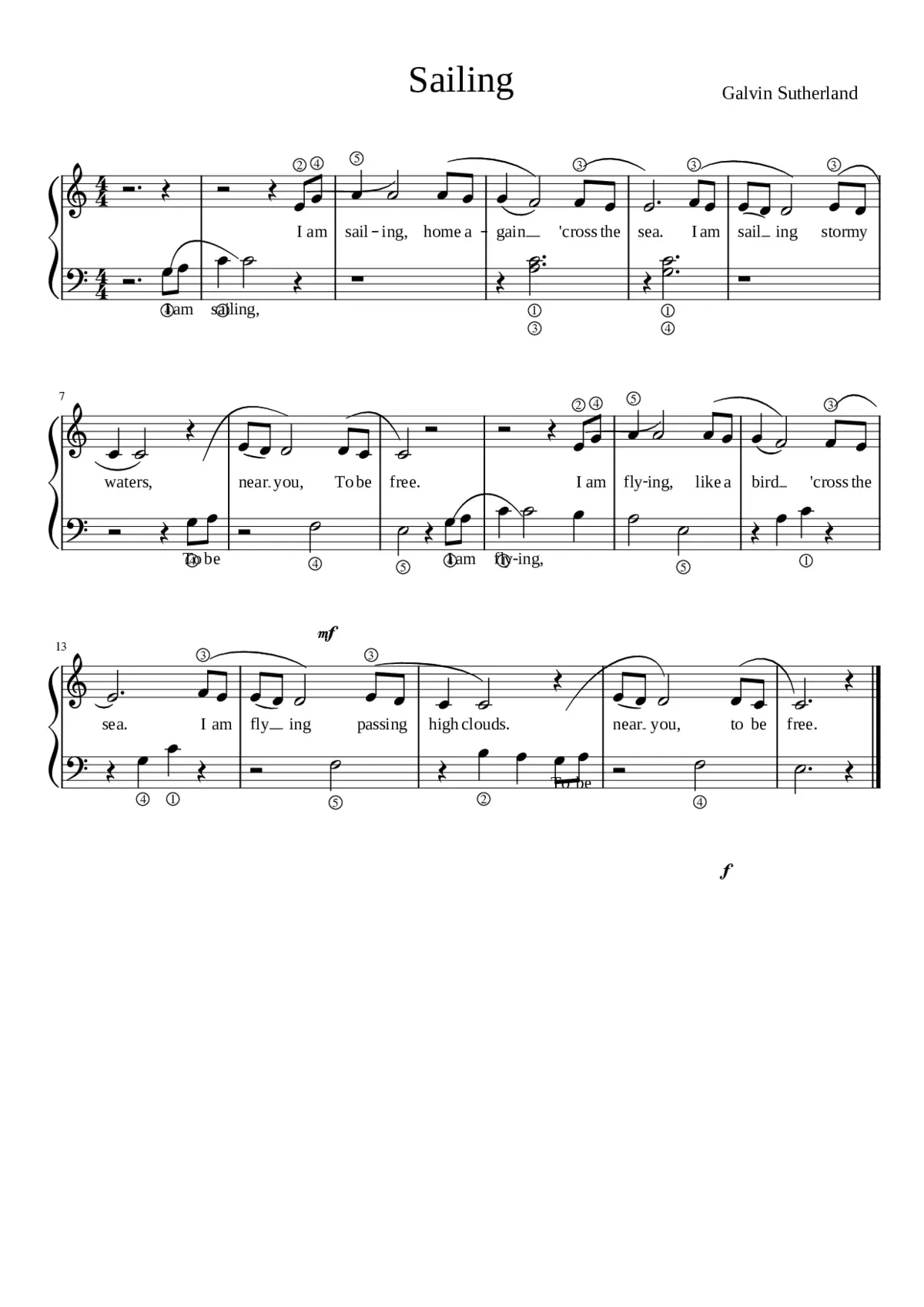 sailing - Page 1