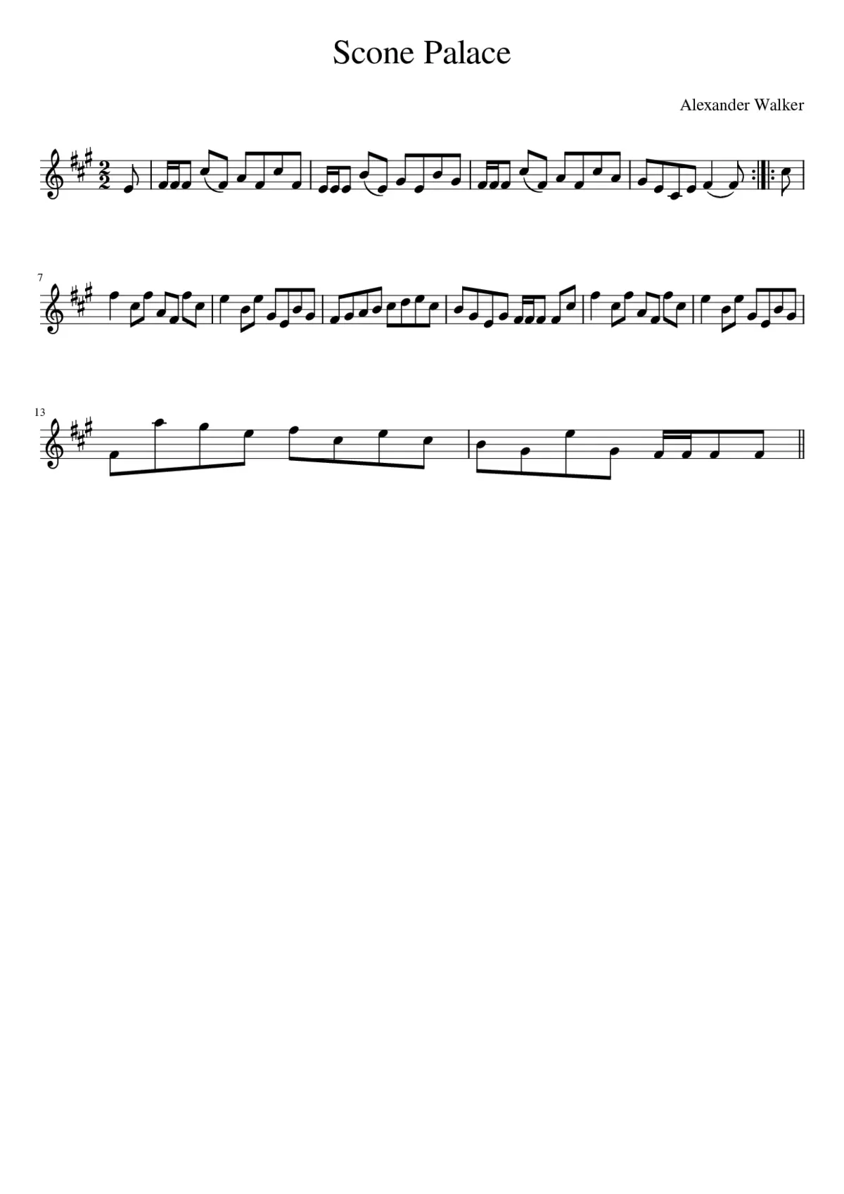 Scone Palace - Page 1