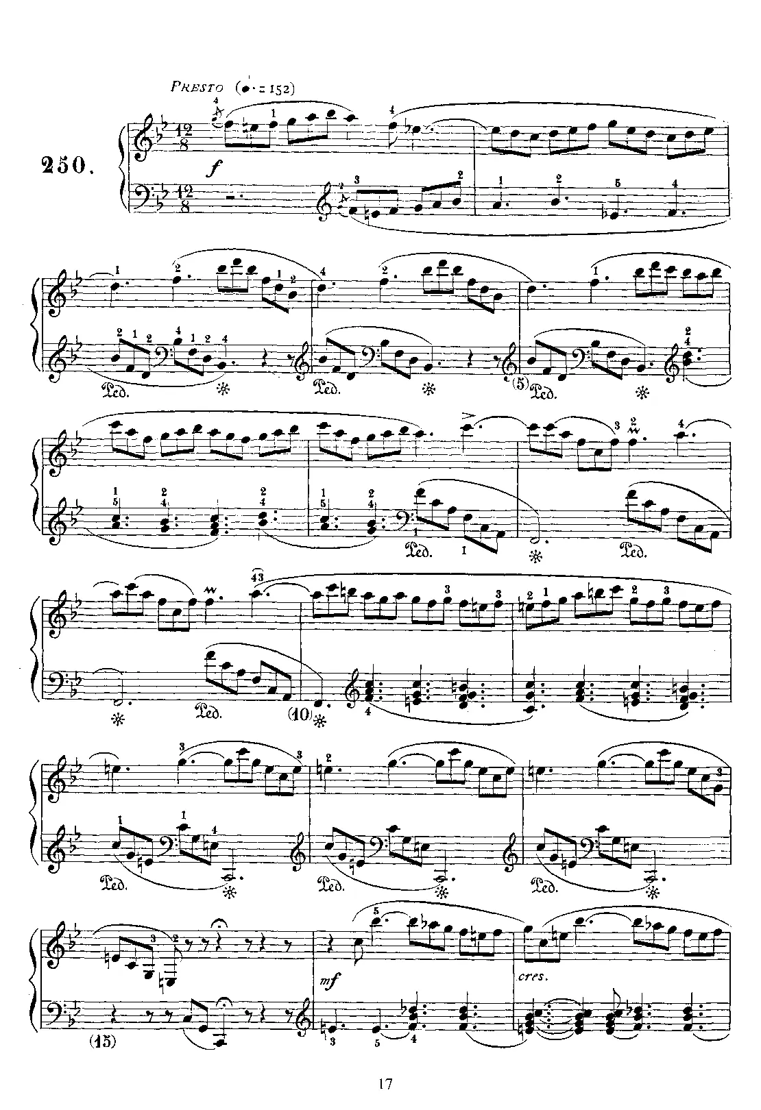 Keyboard Sonata in B-flat major - Page 1