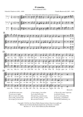 O rosetta, che rosetta