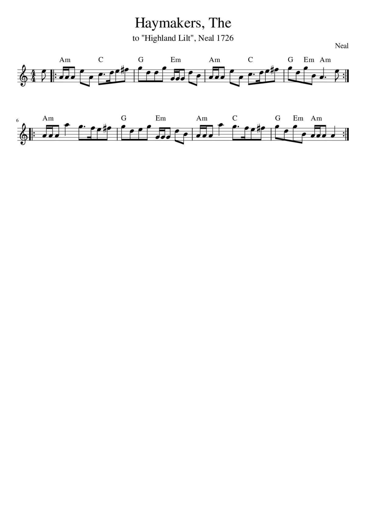 The Haymakers - Page 1