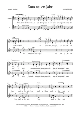 Zum neuen Jahr