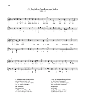 Beglückter Stand getreuer Seelen