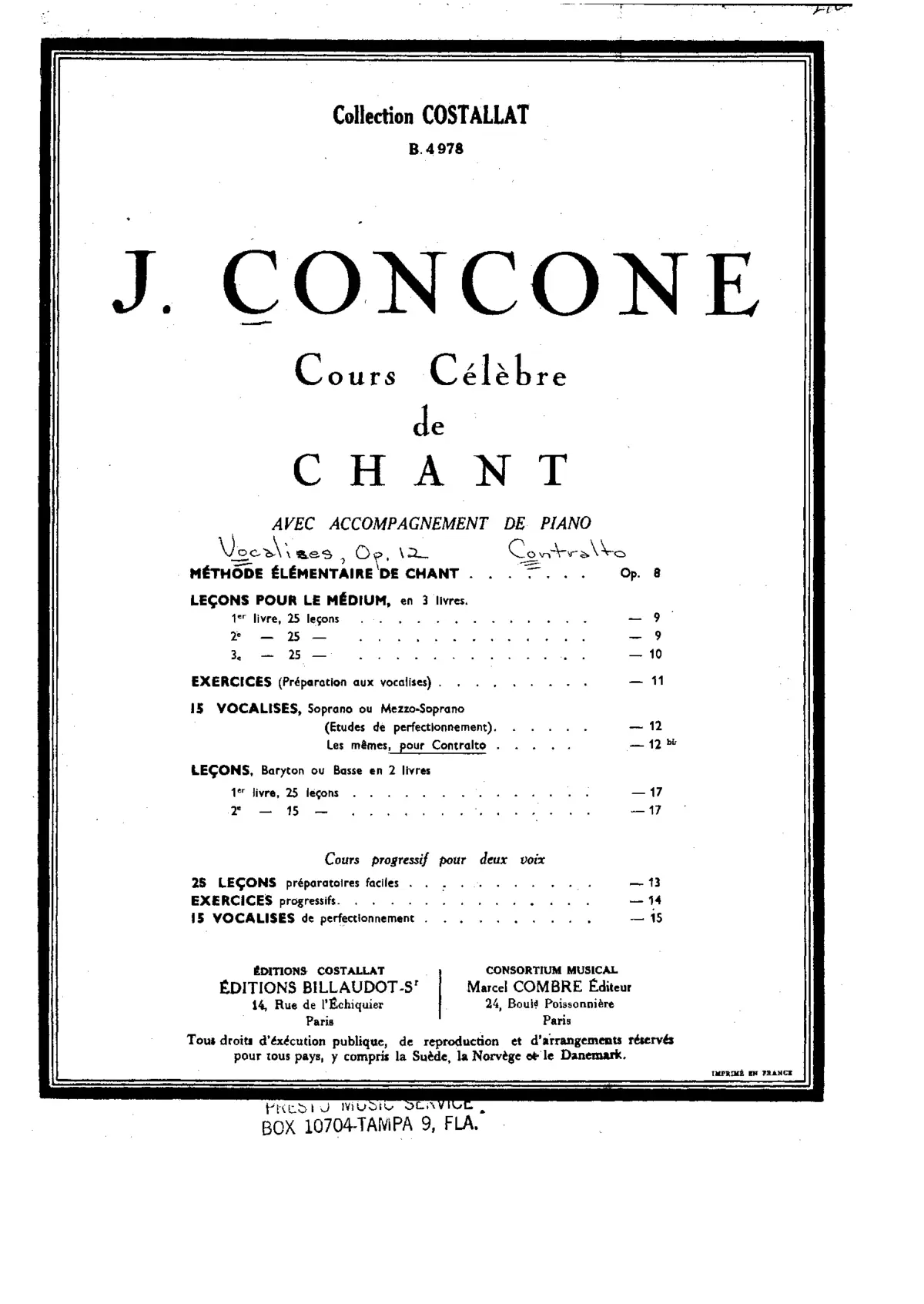 15 Vocalises - Page 1