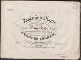 Fantaisie brillante sur divers thêmes suisses et tiroliens