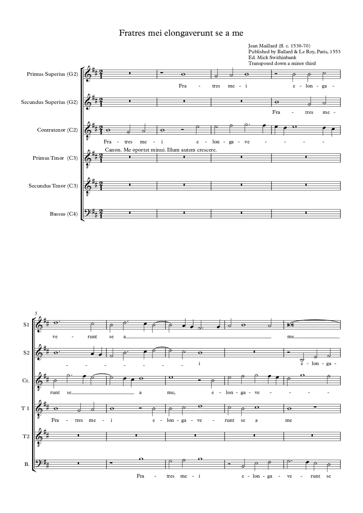 Fratres mei - Page 1