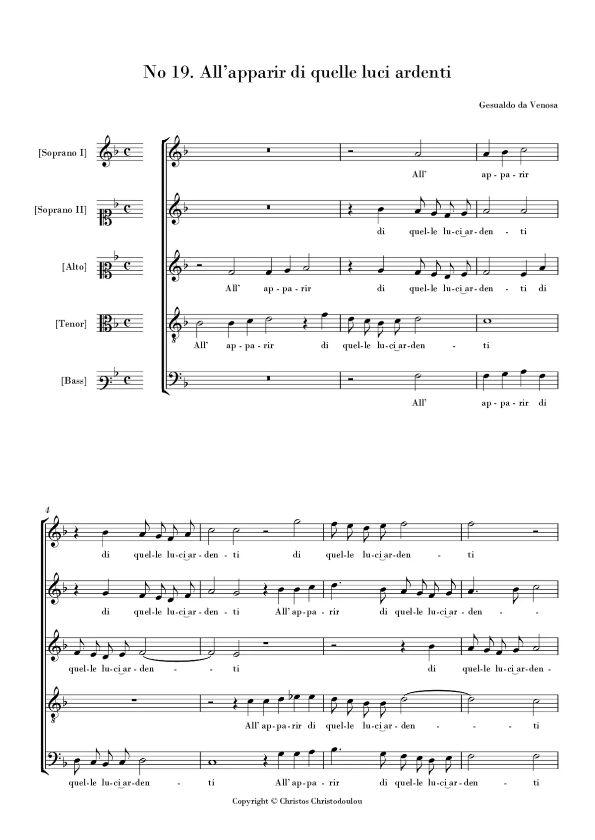 All'apparir di quelle luci ardenti - Page 1