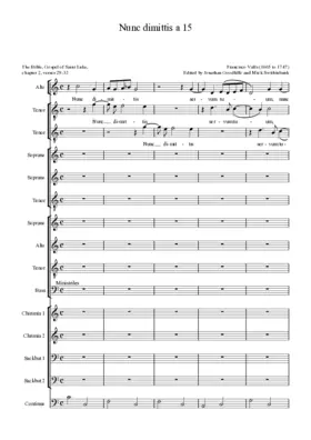 Nunc dimittis a 15