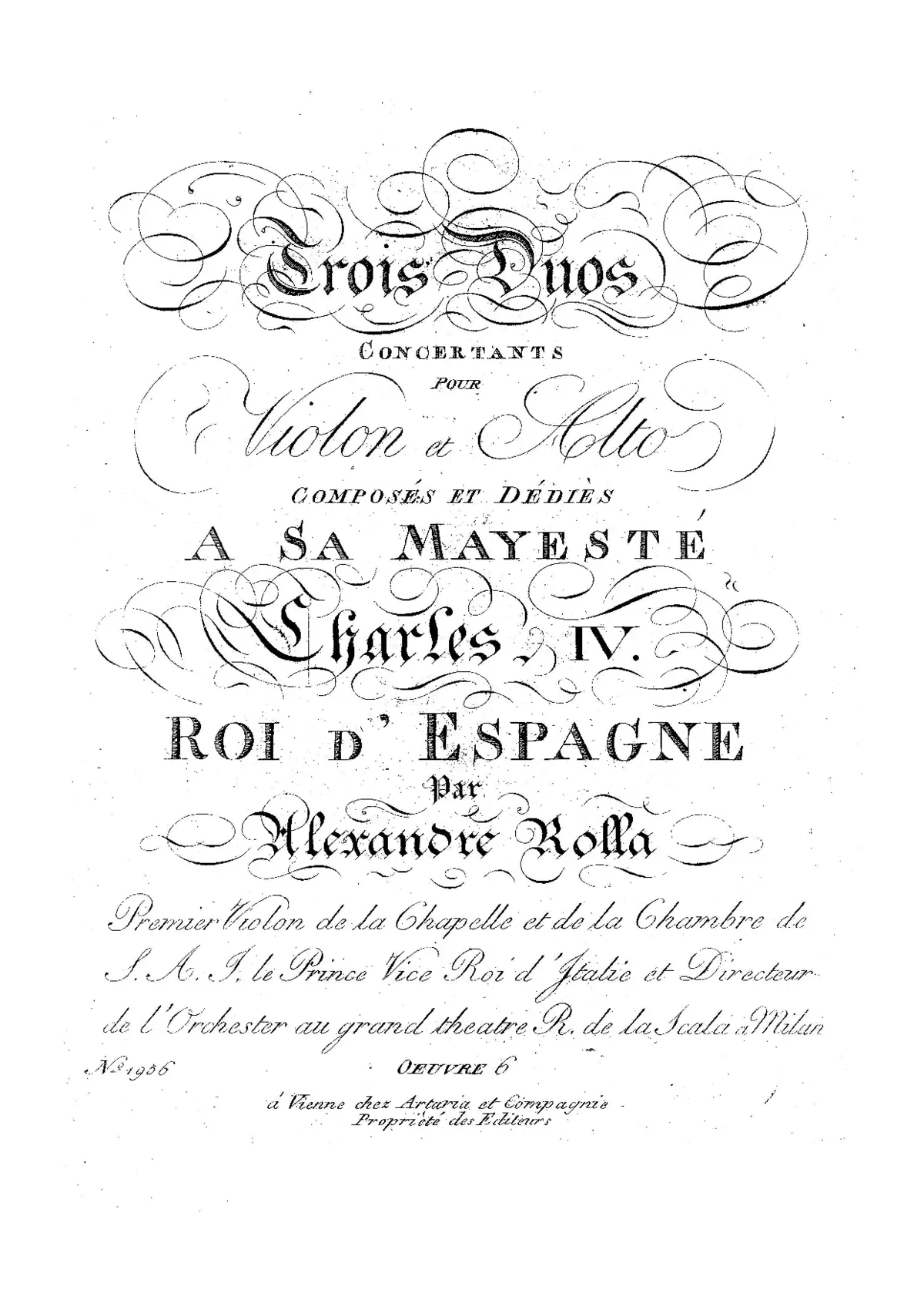 3 Concertant Duos for Violin and Viola - Page 1