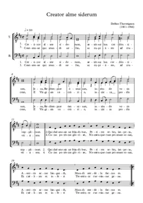 Creator alme siderum