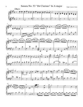 Keyboard Sonata in A major