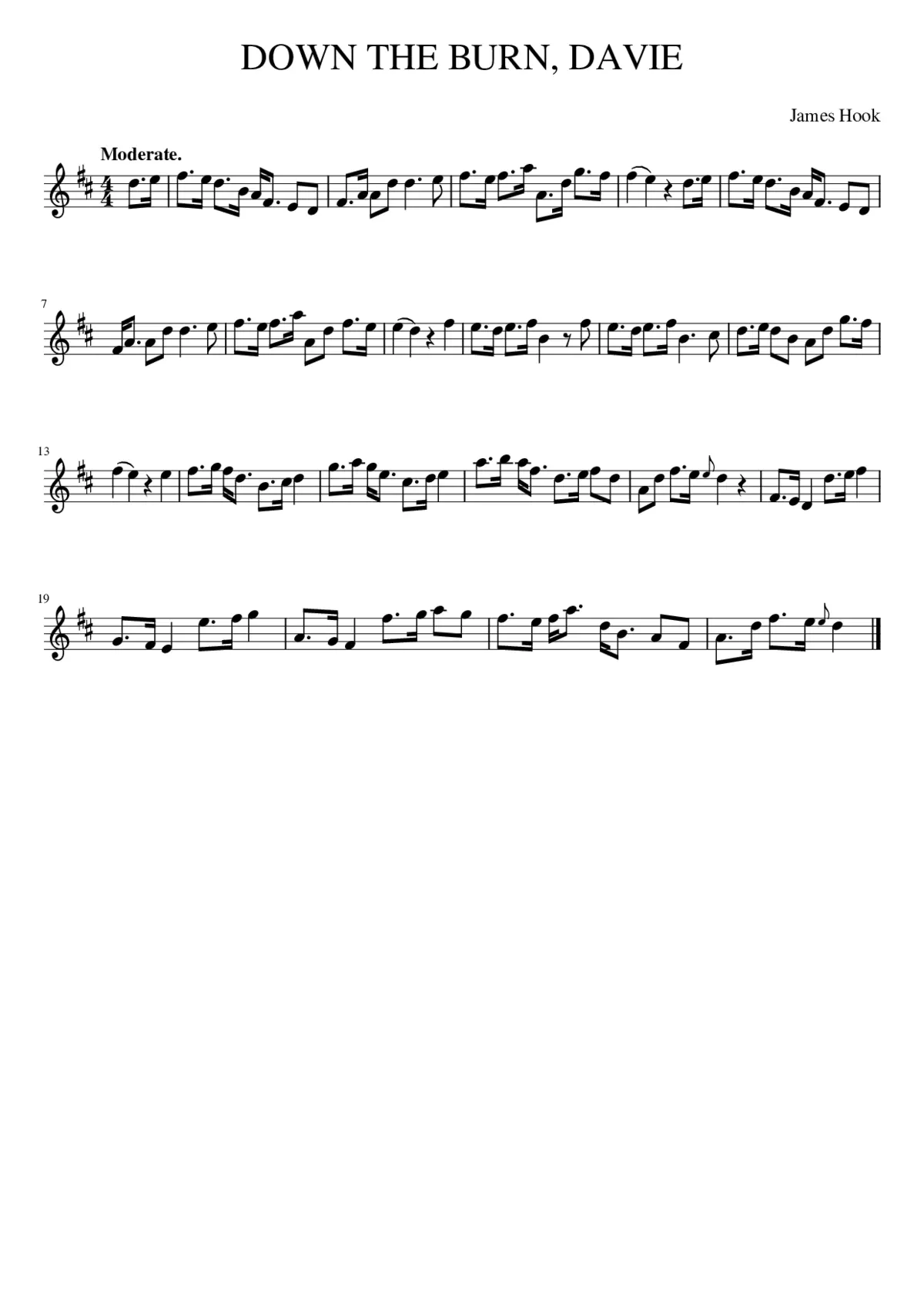 DOWN THE BURN DAVIE - Page 1