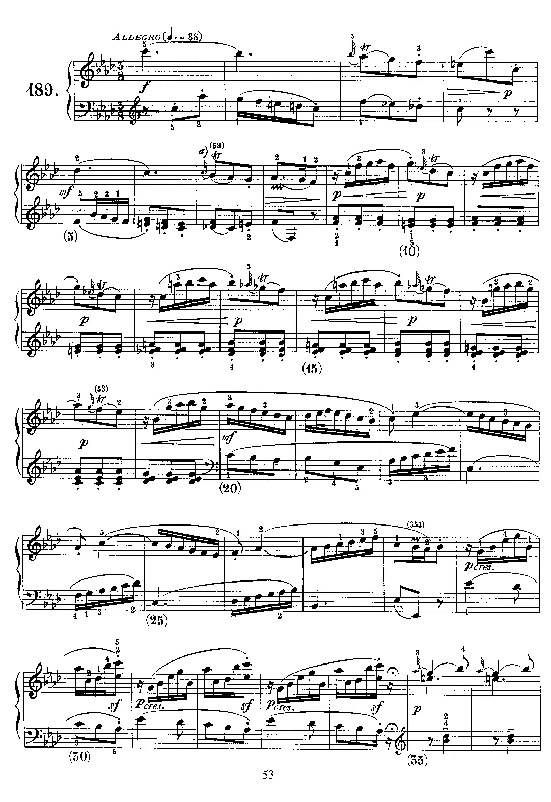 Keyboard Sonata in F minor - Page 1
