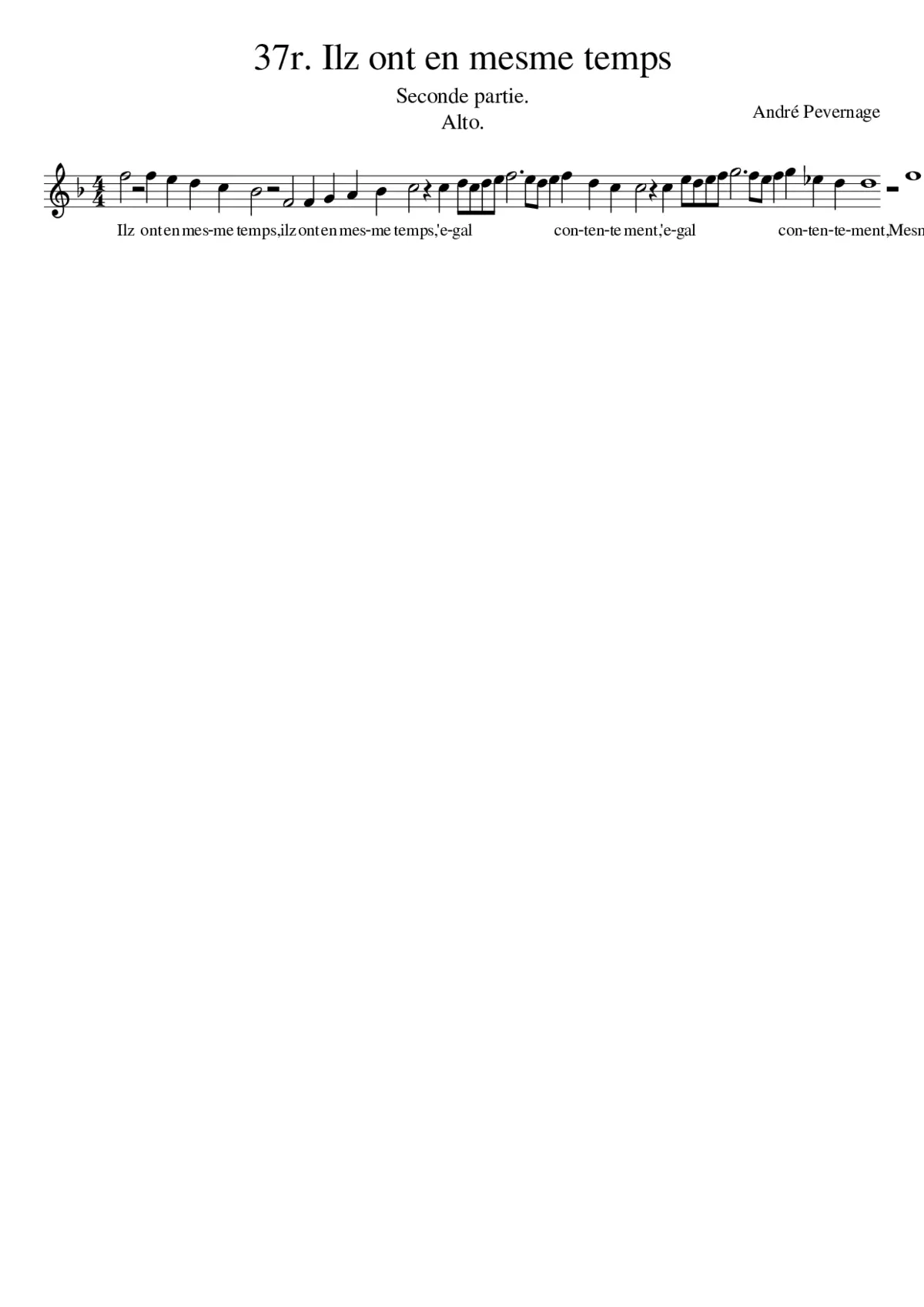 37r. Ilz ont en mesme temps - Page 1