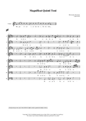 Magnificat quinti toni
