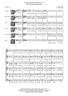 Ich bin schwarz, aber gar lieblich