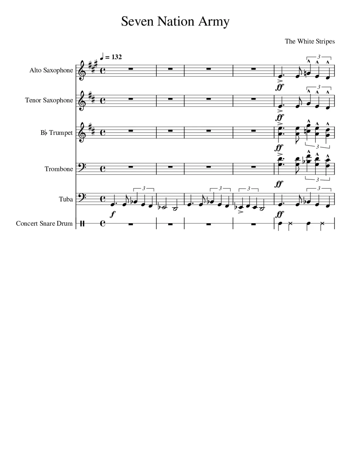 seven nation army - Page 1