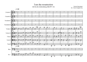 Ich bin die Auferstehung, BuxWV 44