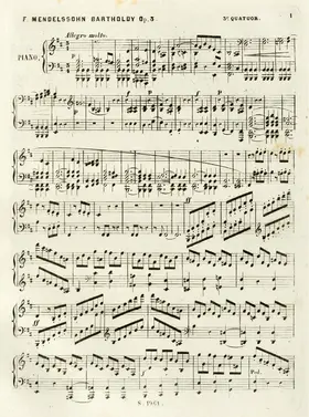 Piano Quartet No.3 in B minor, Op.3