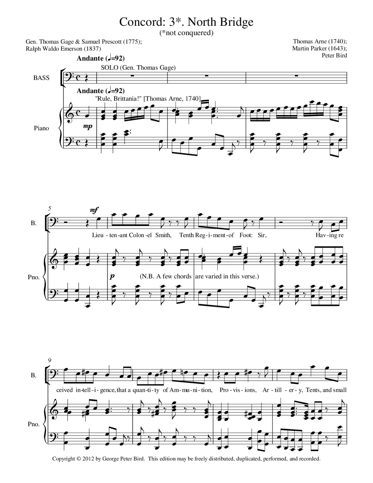 Concord: 3. North Bridge - Page 1