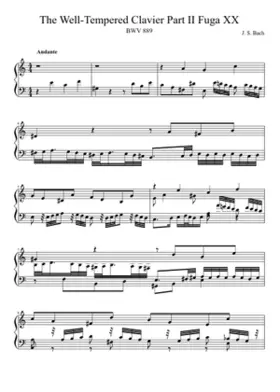 Prelude and Fugue in A minor BWV 889