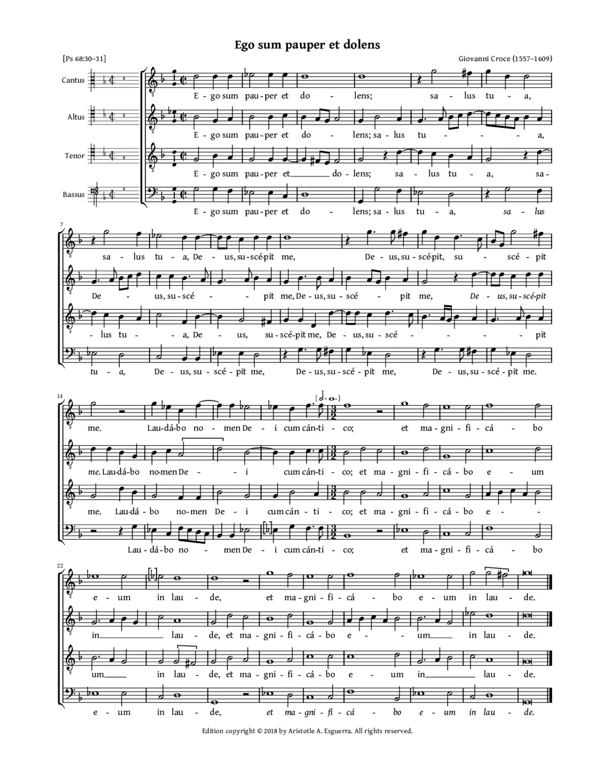 Ego sum pauper - Page 1