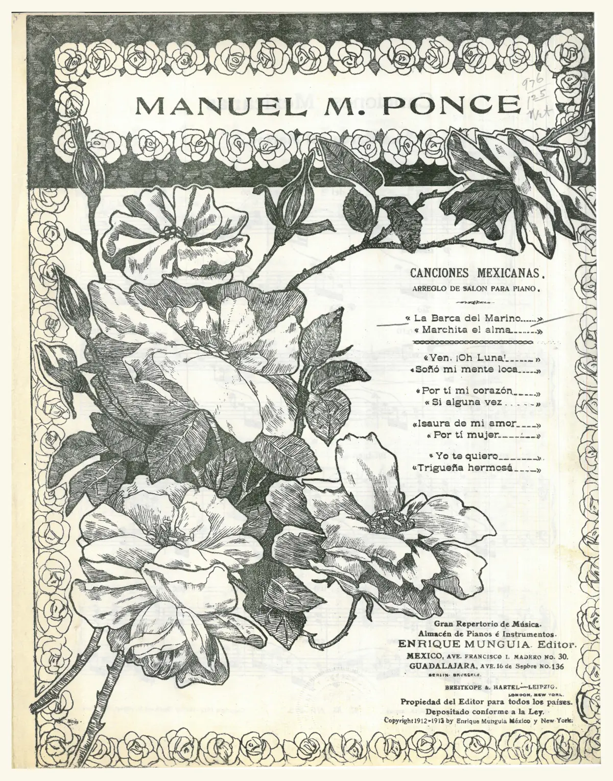Canciones Mexicanas - Page 1