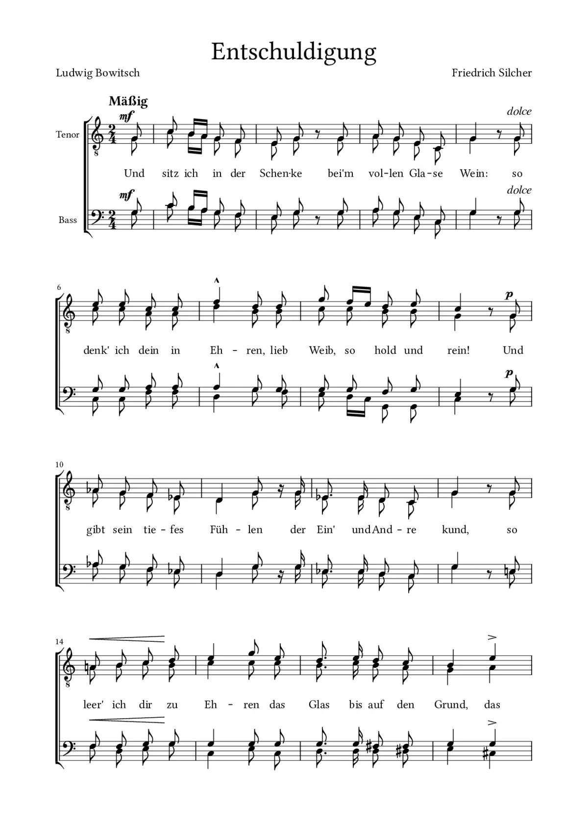 Entschuldigung - Page 1