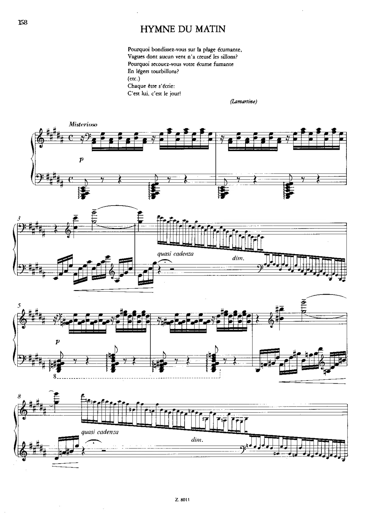Hymne du matin - Page 1