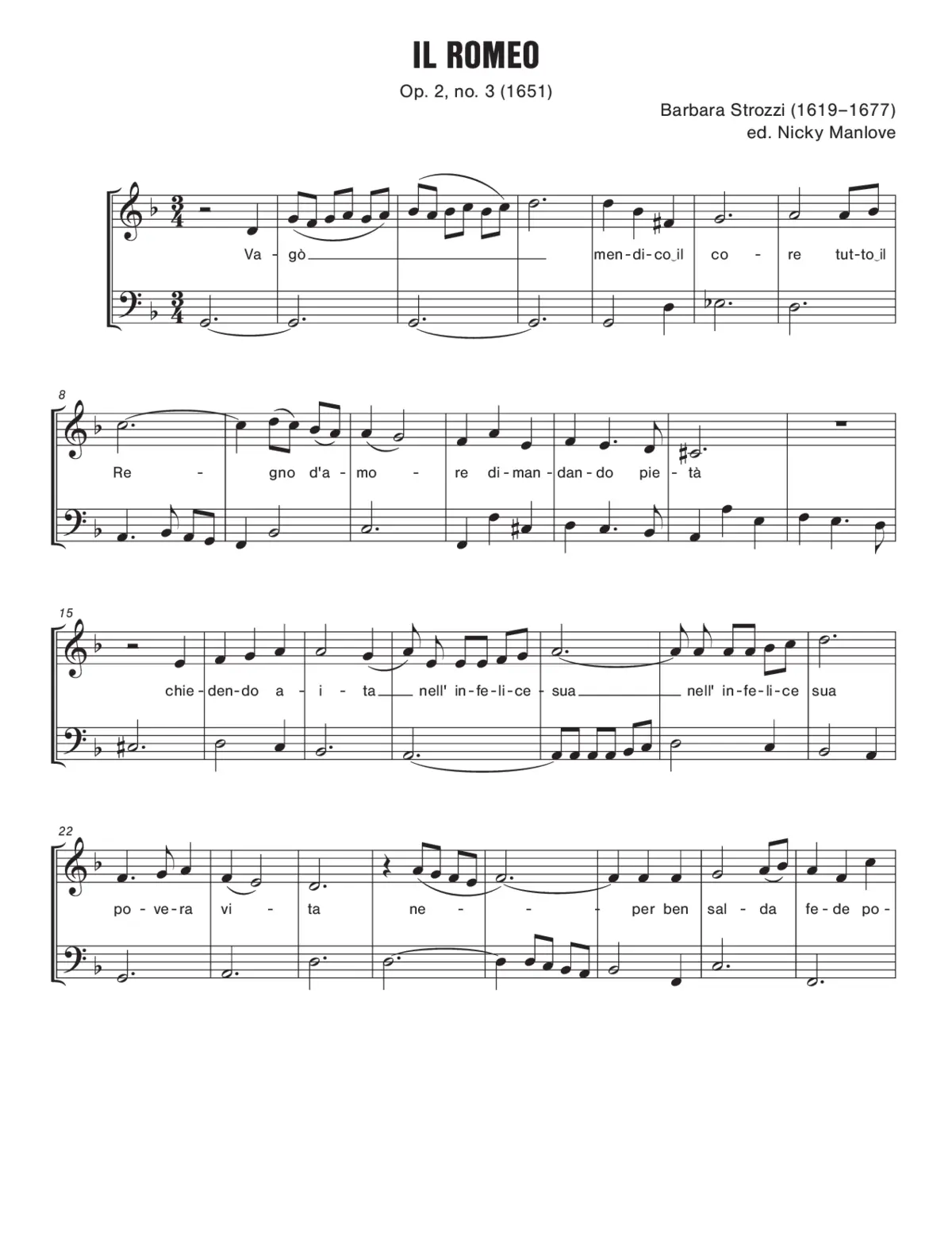 Il Romeo - Page 1