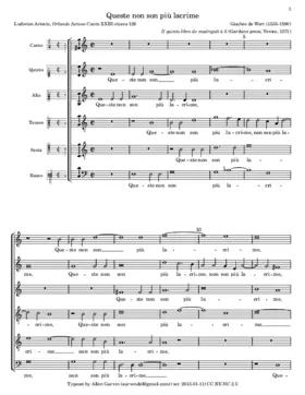 Queste non son più lagrime