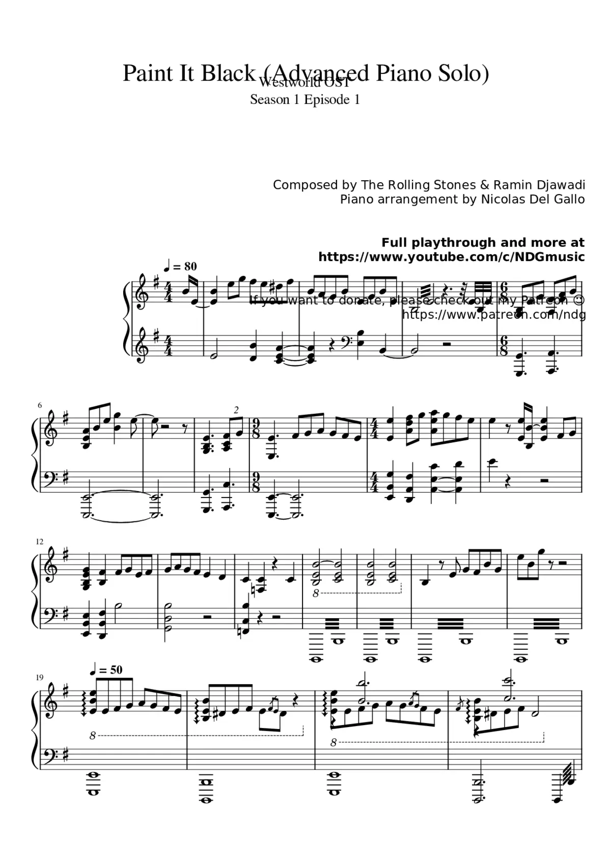 paint it black - Page 1