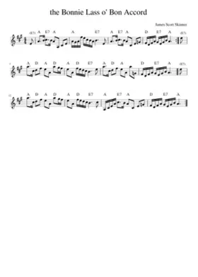 The Bonnie Lass o' Bon Accord