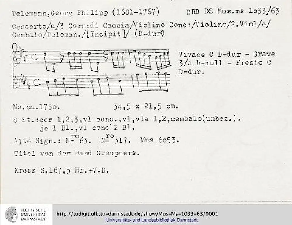 Concerto for Violin and 3 Horns - Page 1
