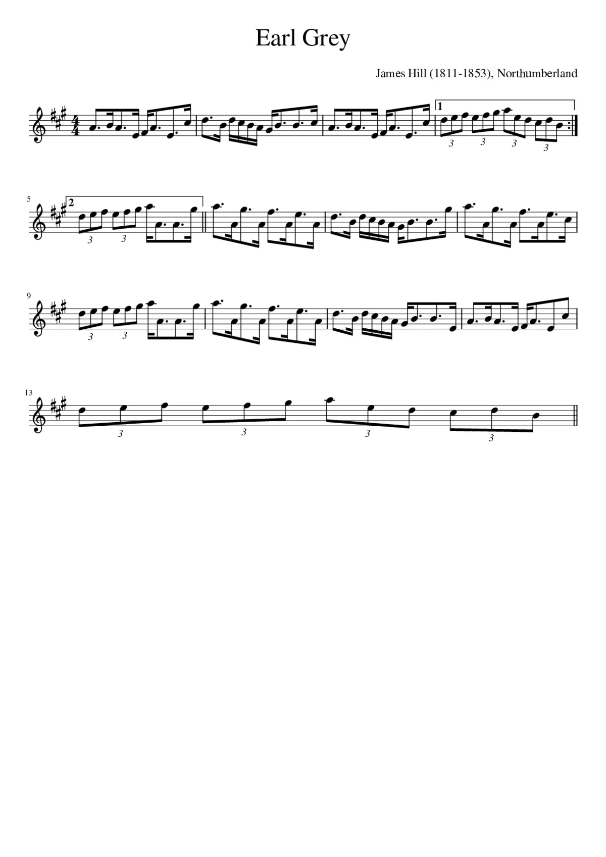 Earl Grey - Page 1
