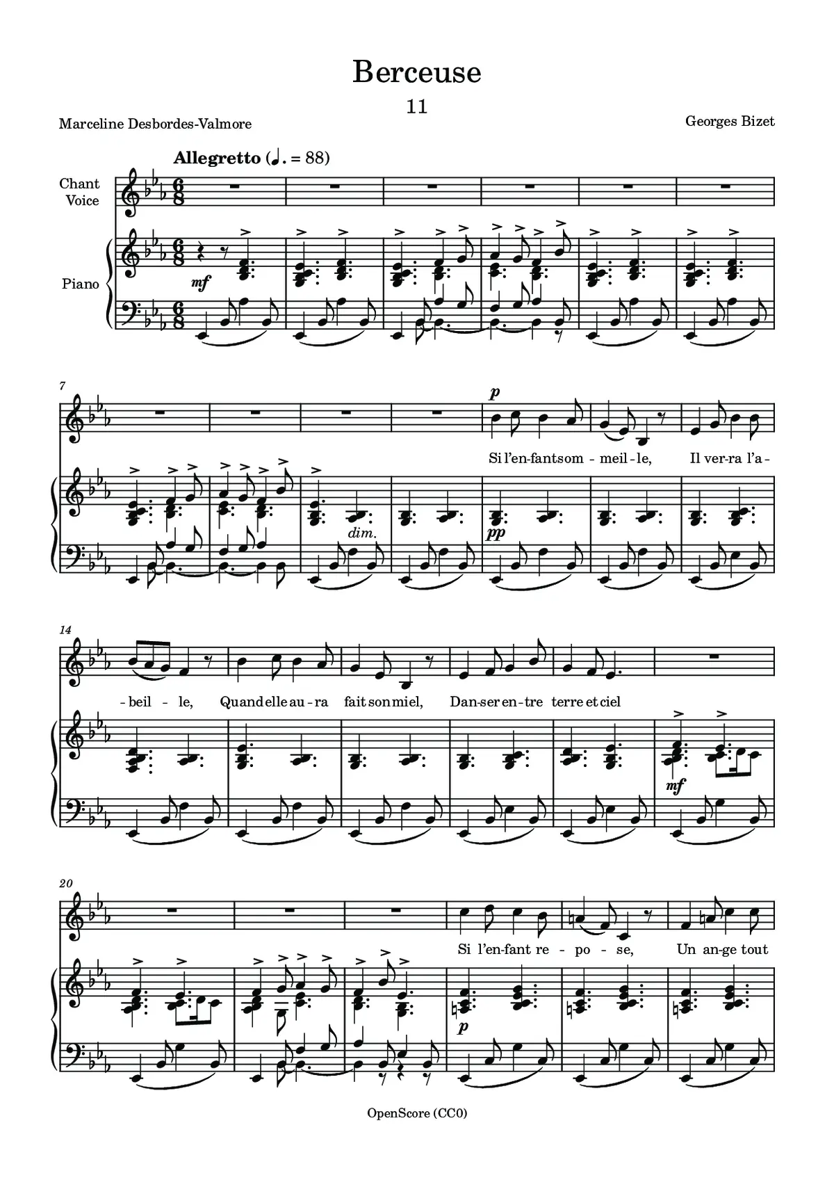 Berceuse - Page 1