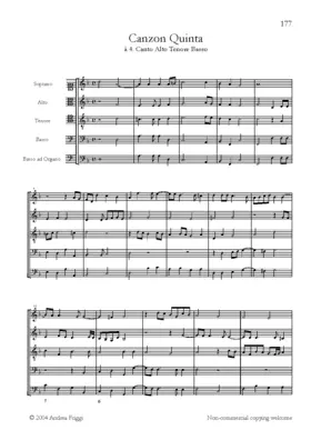 Canzon à quattro