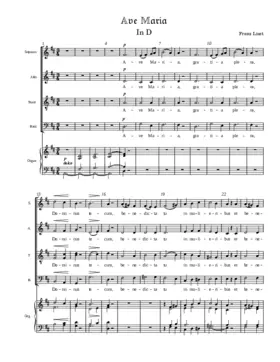 Ave Maria, S. 38