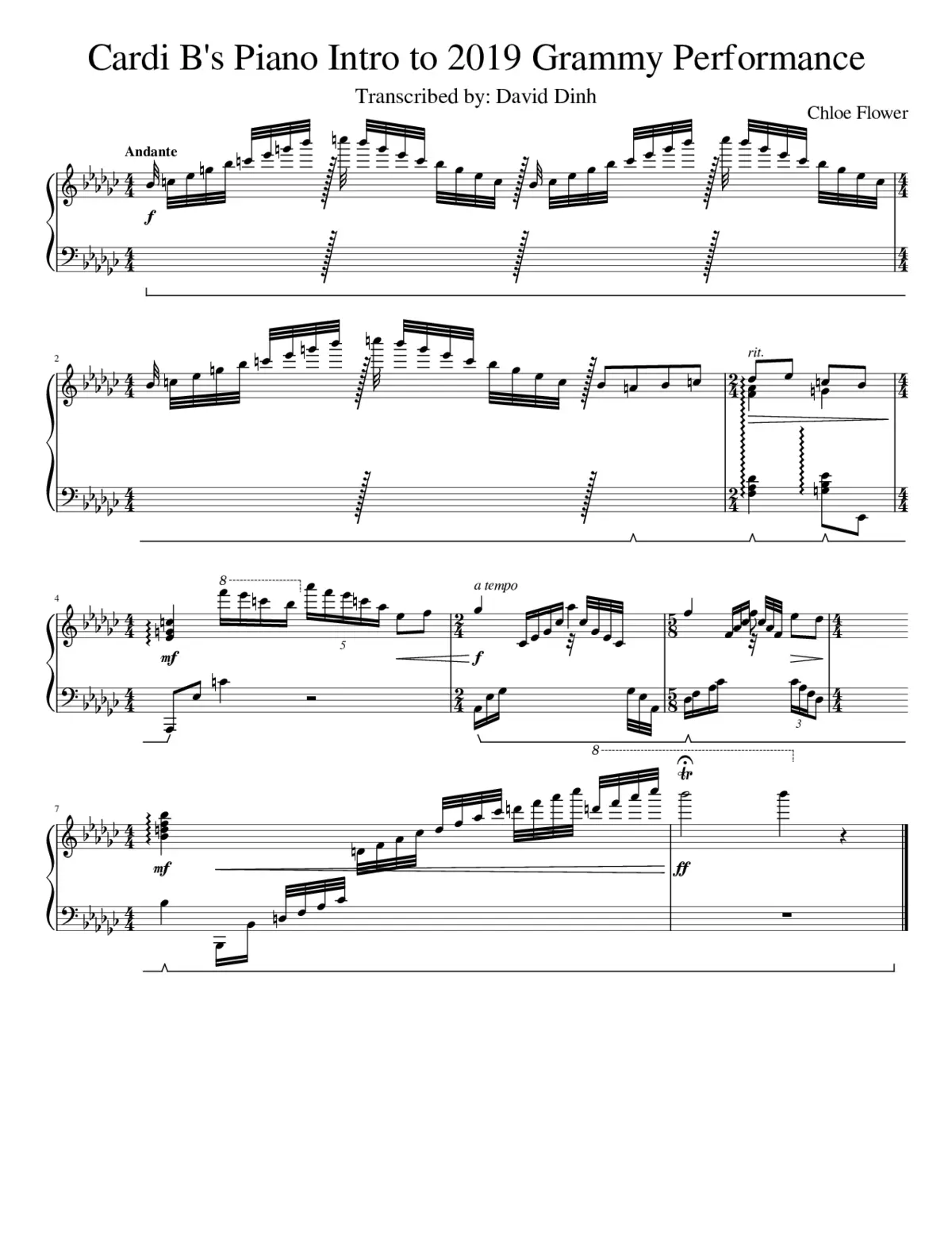 Intro (2019 Grammy Performance) - Page 1